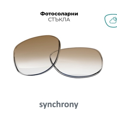 Изтънени фотосоларни стъкла стъкла Synchrony 1.6 GR/BR HMCX